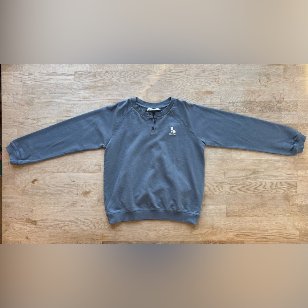 Bonpoint Blue Sweatshirt Size 10A
By